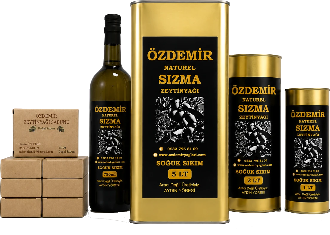 Özdemir zeytinyağı hediye seti