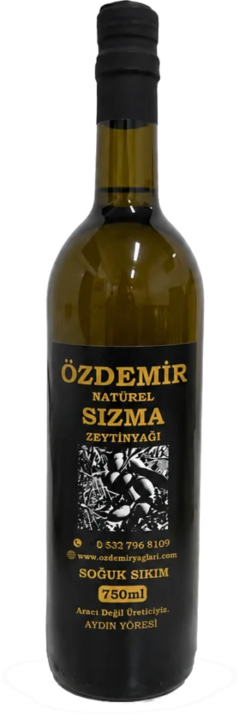 Natürel Sızma Zeytinyağı 750 ml cam şişe